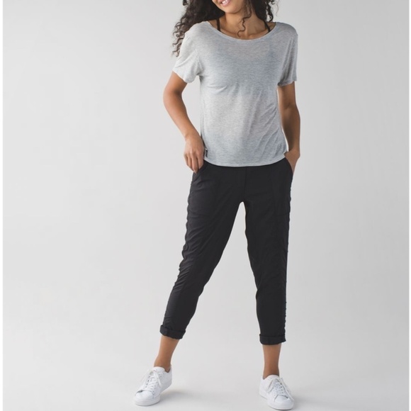 Lululemon Street To Studio Pant II *Unlined 28" Black (First Release) sz 2 - Picture 1 of 8